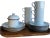 Mid-Century Modern Vintage Set of Mismatched Dansk Bistro Collection Ceramics, 16 Pieces For Sale - Image 3 of 9