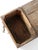 Antique Primitive Industrial Wood Storage Box For Sale - Image 13 of 16