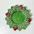 Hollywood Regency 1990s Vintage Hollywood Regency Portuguese Mediterranean Bordallo Pinheiro Majolica Strawberry Plate For Sale - Image 3 of 9