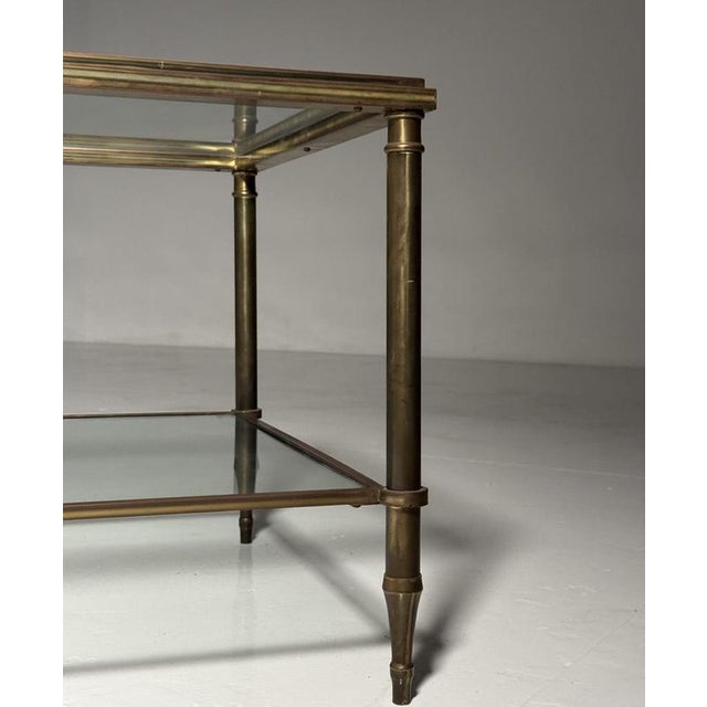 Mid-Century Glass Coffee Table For Sale - Image 9 of 18