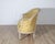 Yellow French Louis XVI Style Painted Canapé with Yellow Damask Upholstery, 20th Cent For Sale - Image 8 of 8
