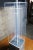 Metal Mid 20th Century Mid Century Modern Stacked Lucite Recantle Lamp Geometric Chrome For Sale - Image 7 of 11