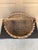 Antique Late 19th Century American Splint Oak Gathering Basket For Sale In South Bend - Image 6 of 10