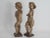 Antique Italian Carved Wood Gilt Putti Angels Sculptures, S/2 For Sale - Image 10 of 11