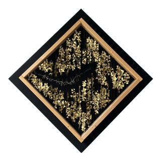 "The Hadd of Lavat" Contemporary Mixed-Media Sculptural Framed Artwork by Walt Cassidy For Sale