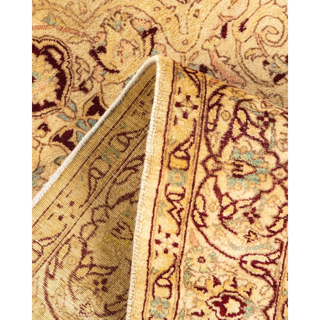 Mogul, One-of-a-Kind Hand-Knotted Area Rug - Red, 4' 0" x 6' 1" For Sale In New York - Image 6 of 8