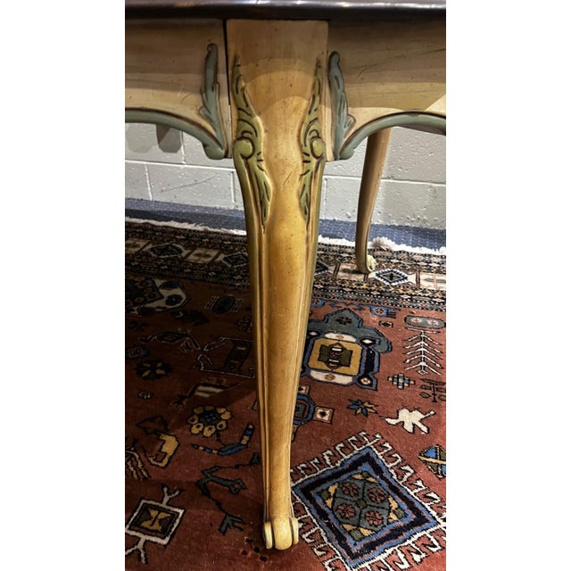 1970s White Furniture Company French Provincial Dining Table Chairish