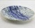 Studio Art Pottery Platter Cobalt Blue and White Splash Coastal Style 12.5" For Sale - Image 4 of 9