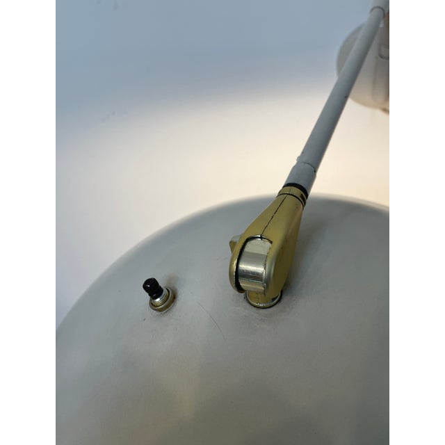 1960s Gooseneck Wall Lamp Attributed to Kurt Versen For Sale - Image 12 of 12