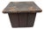 Distressed Antique Wood Stool For Sale
