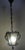 Antique Brass Glass Chandelier, 1930s For Sale - Image 4 of 11