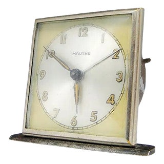 Art Deco Clock from Mauthe, Germany, 1930s For Sale