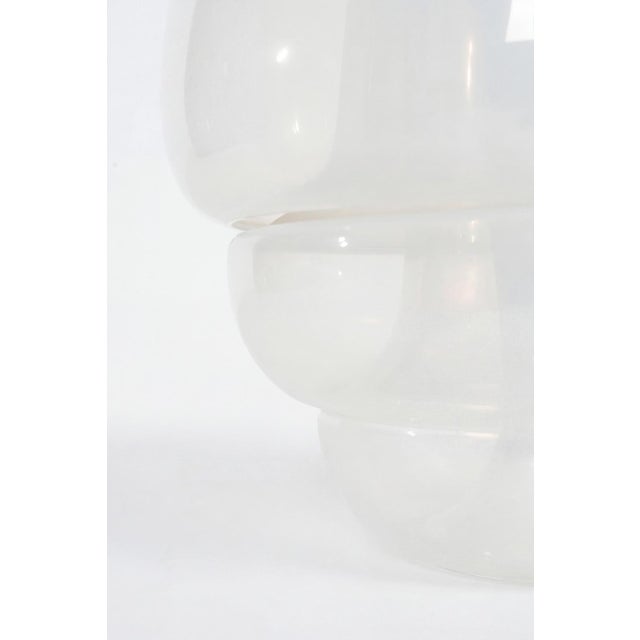 White 1960s Carlo Nason Medusa Pendant for Av Mazzega For Sale - Image 8 of 10