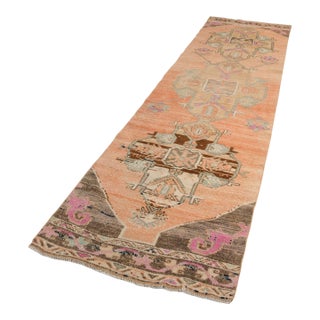 Vintage Antique Hallway Runner Rug For Sale
