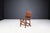 Brown Pine Dining Chairs, France, 1960s, Set of 10 For Sale - Image 8 of 14