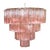 Italian Tronchi Chandelier in Pink Murano Glass, 1990s For Sale