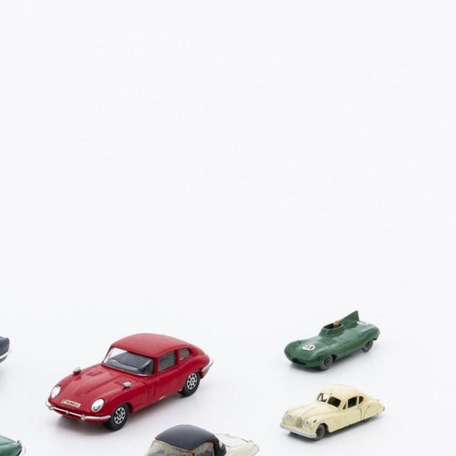 European Miniature Jaguar Cars, Set of 9 For Sale - Image 4 of 6