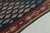 1950s Vintage Turkish in Red, Blue and Pink Geometric Pattern by Rug & Kilim For Sale In New York - Image 6 of 8