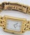 Modern 1990s Concord Venetto 18k Gold Women's Wristwatch With Certification For Sale - Image 3 of 8