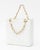Chanel Chanel White Quilted Caviar Leather Tote Bag For Sale - Image 4 of 11