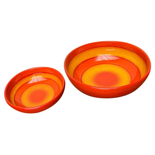 Ceramic Bowls from Baldelli, Italy, Set of 2 For Sale