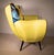 Textile Romero Britto Rare Pop Art Accent Armchair For Sale - Image 7 of 8