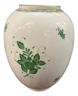 Apponyi Porcelain Vase with Chinese Bouquet from Herend, 1950s