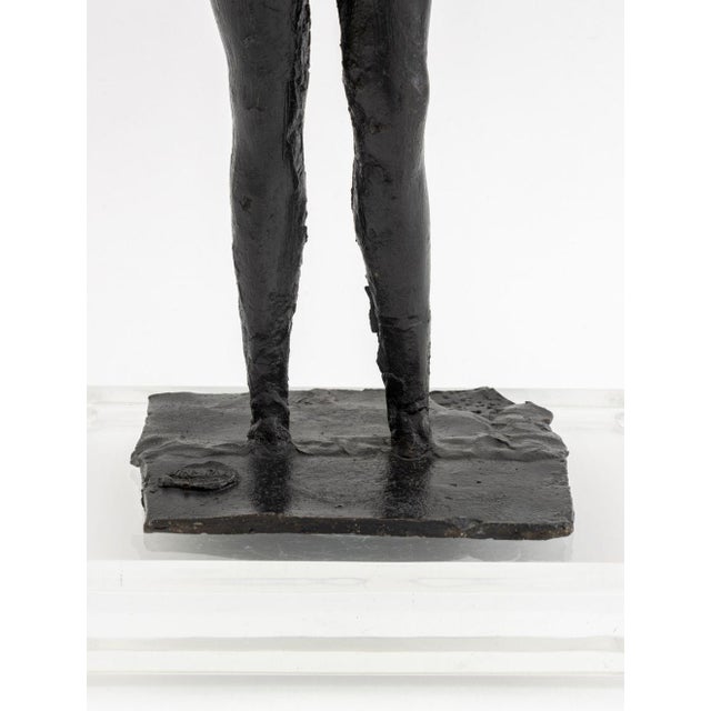 1960s Giacomo Manzu "Ballerina" Patinated Bronze, 1962 For Sale - Image 5 of 12