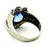 1980s Paul Matthews Victorian Revival Platinum Ring With Gia Certified 6.67ct Ceylon Sapphire & Diamonds, Size 6.5 For Sale - Image 9 of 17