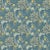 Morris & Co Morris Seaweed Wallpaper in Ink/Woad - a Sample For Sale