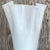 Glass Vintage Pleated White Glass Vase For Sale - Image 7 of 11