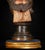 Mexican Spanish Colonial Artist, Carved Head of a Saint, Late 16th-Early 17th Century, Wood For Sale - Image 3 of 7