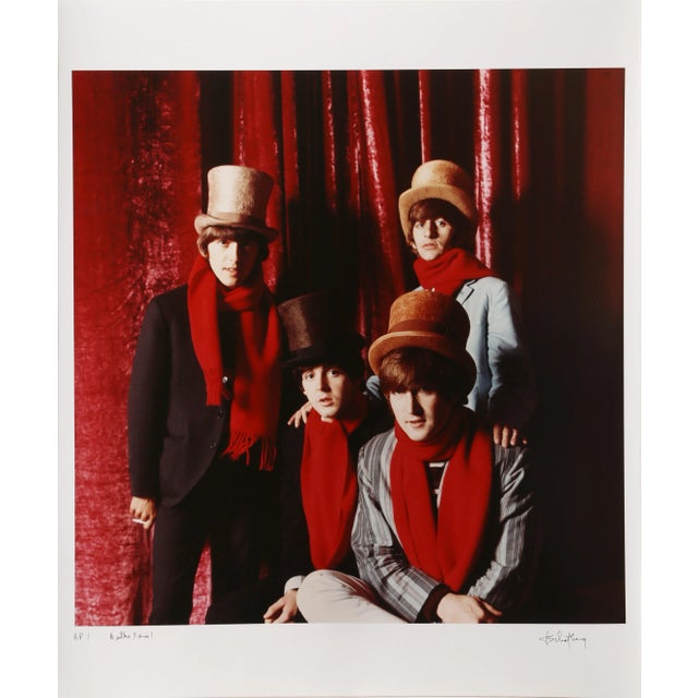 Paper Jerry Schatzberg,The Beatles Xmas Photograph For Sale - Image 7 of 7