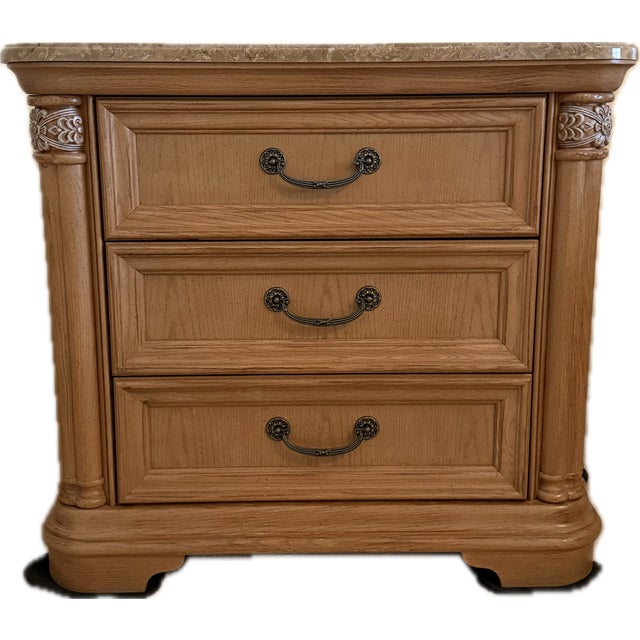 Wood Stanley Coronation Bedroom Set For Sale - Image 7 of 16