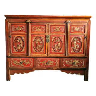 Mid 19th Century Qing Dynasty Cabinet For Sale