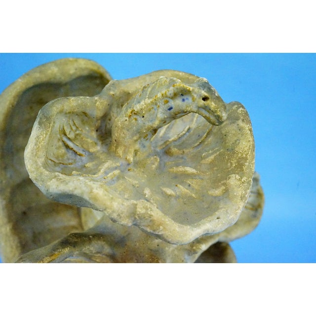 Terracotta Informal Biomorphic Anthropomorphic Sculpture attributed to Albisola, 1920s For Sale - Image 16 of 18