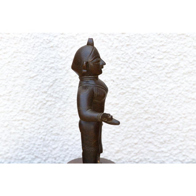 Antique Mounted Jain Yaksha Guardian For Sale - Image 4 of 9