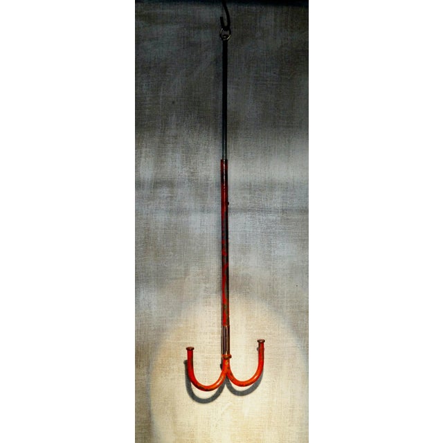 Victorian Decorative Iron Hanging Hook For Sale - Image 16 of 18