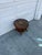 Vintage French Louis XV Style Round Marquetry Side Table With Floral Inlay & Lower Shelf For Sale - Image 4 of 12