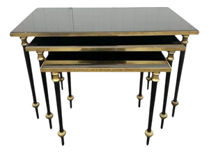 Tables from Maison Baguès, 1950s, Set of 3