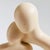 Off-white Vintage Figurative Ceramic Sculpture For Sale - Image 8 of 9