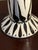 Vintage Evandale Pair 9” Porcelain Handpainted Black/White Noble Signed Candleholders-Pair For Sale In Phoenix - Image 6 of 6