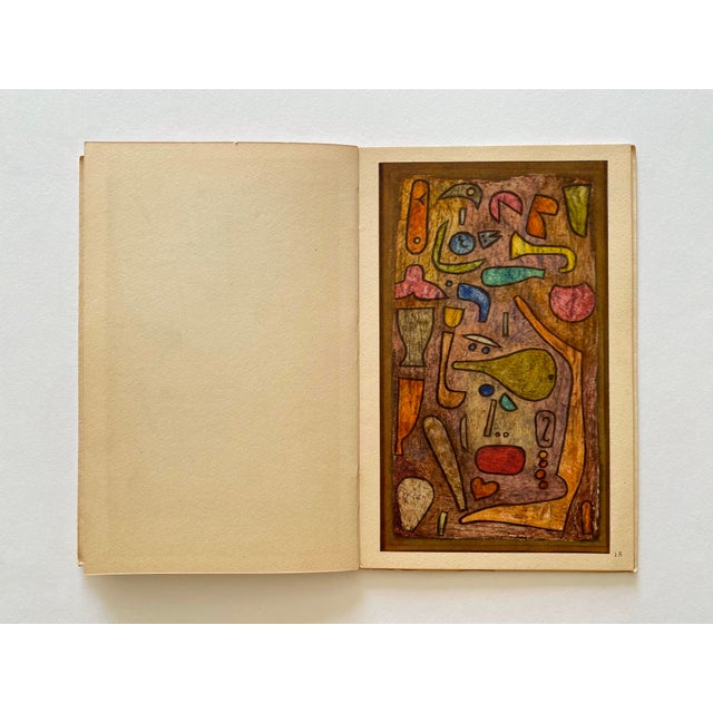 Paul Klee Vintage 1953 First Edition Lithograph Print Mid Century Modernist Italian Art Book For Sale - Image 17 of 18
