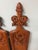 19th Century Gothic Revival Hand Carved Oak Church Pew End Panels - A Pair For Sale - Image 4 of 8