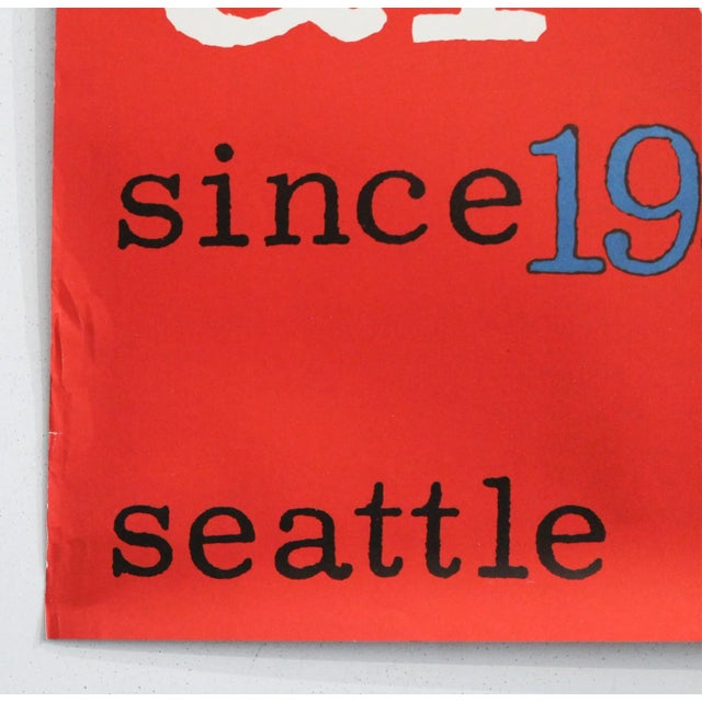 1962 Affiche d'Exposition Américaine - Exposition Universelle De Seattle, l'Art Depuis De 1950 (Rouge) For Sale - Image 4 of 4