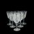 Vintage Waterford Crystal “Clare” Claret Wine Glasses - Set of 6 For Sale - Image 9 of 14
