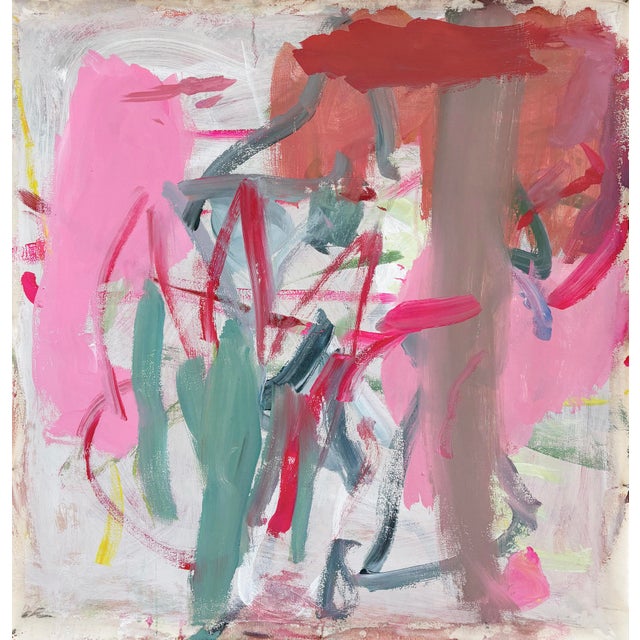 Macha Poynder Contemporary Abstract Acrylic on Canvas "Calendar 3" by Macha Poynder For Sale - Image 4 of 4