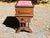 Brown Antique Victorian Slipper Bench Solid Walnut Sewing Stool For Sale - Image 8 of 14