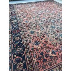 1930s Lattice Mahal Rug - 9' X 12' For Sale - Image 11 of 12