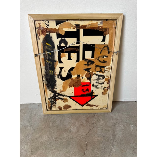 Red Vintage Woman With Guitar- Expressionist Oil Painting, Framed For Sale - Image 8 of 8